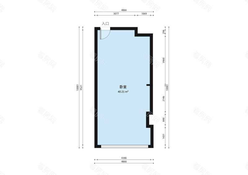 欧雅豪庭小区1室0厅户型图