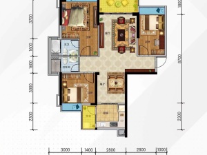 江门松鹤国际新城新房楼盘户型图