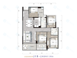 衡阳汇方雁归来新房楼盘户型图