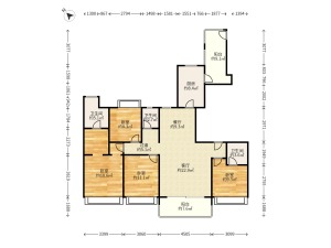 华耀碧桂园十里江湾 4室2厅 167㎡ 精装_衡阳石鼓区虎形山二手房图片