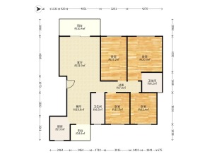 君悦澜山 6室2厅 298㎡ 毛坯郴州苏仙区南塔二手房图片