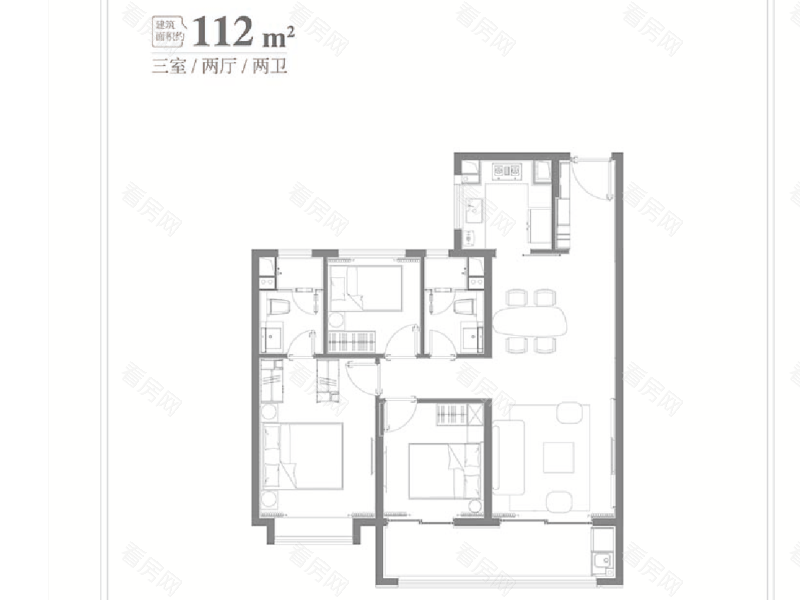 南京润淮府新房楼盘户型图片11