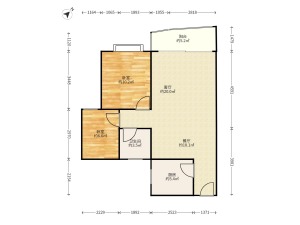 半岛明苑二期 70平精装3房2厅总价330万深圳宝安区西乡二手房图片