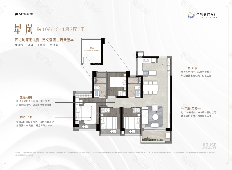 广州广州城投领南府新房楼盘户型图片10