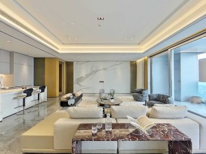 侨城一号 305平极简风格四房，华侨城封面，空中会所深圳南山区华侨城租房图片